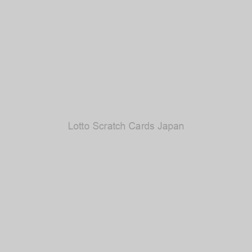 Lotto Scratch Cards Japan