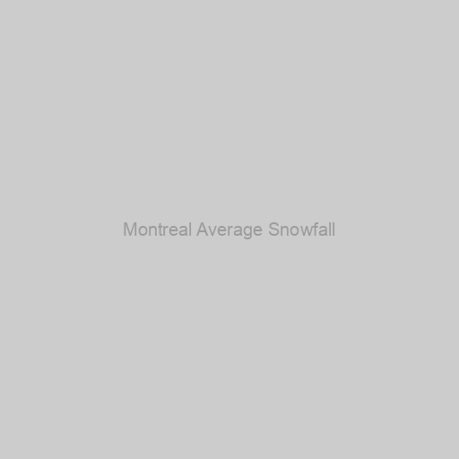 Montreal Average Snowfall
