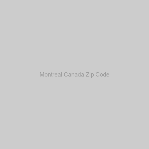 Montreal Canada Zip Code