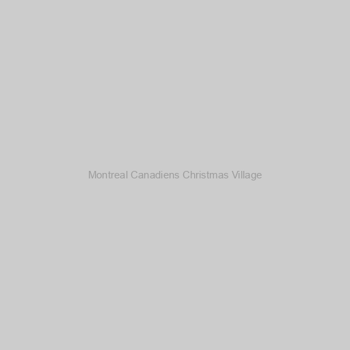 Montreal Canadiens Christmas Village