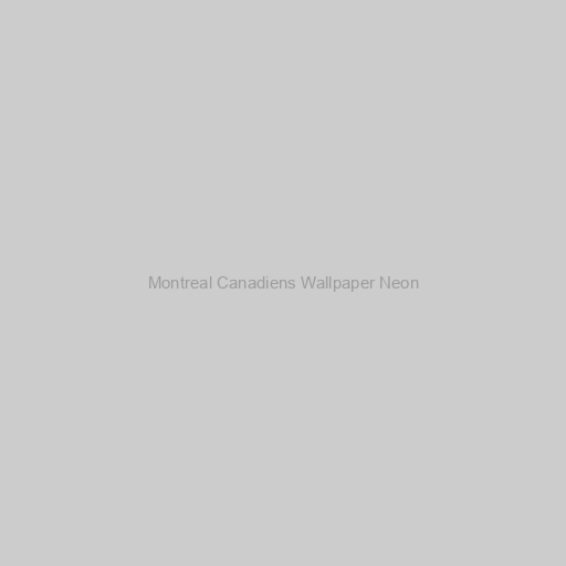 Montreal Canadiens Wallpaper Neon
