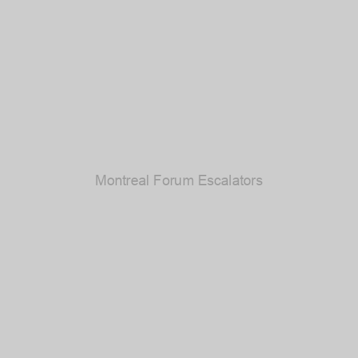 Montreal Forum Escalators