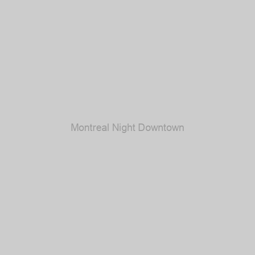 Montreal Night Downtown