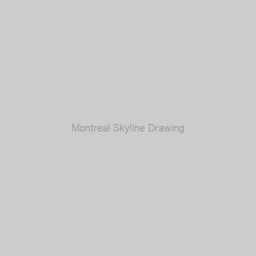 Montreal Skyline Drawing