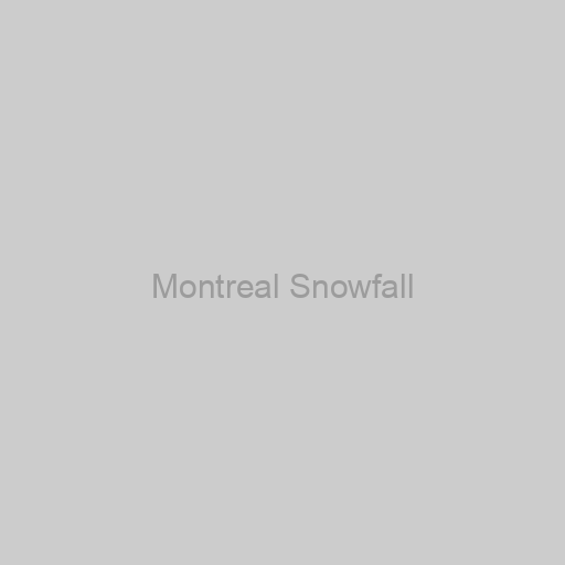 Montreal Snowfall