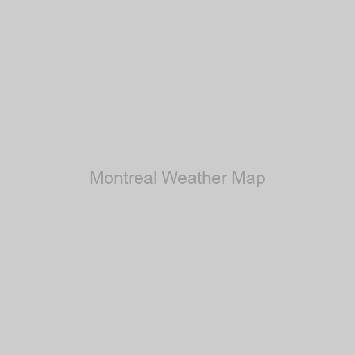 Montreal Weather Map