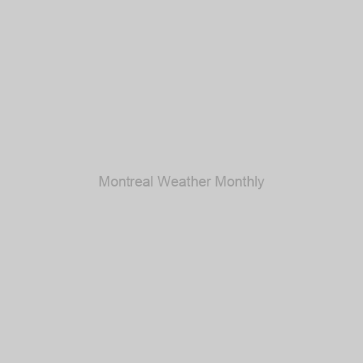 Montreal Weather Monthly