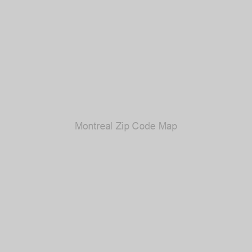 Montreal Zip Code Map