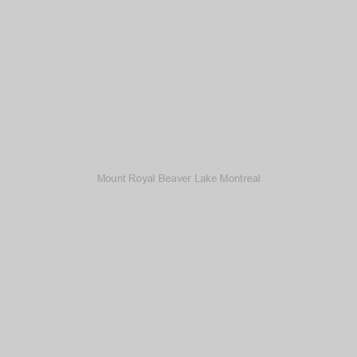 Mount Royal Beaver Lake Montreal