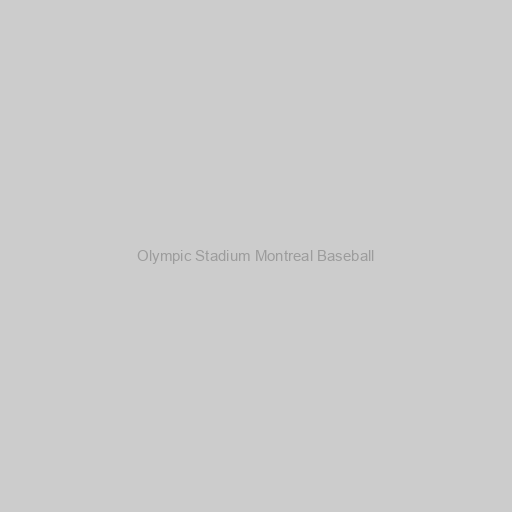 Olympic Stadium Montreal Baseball