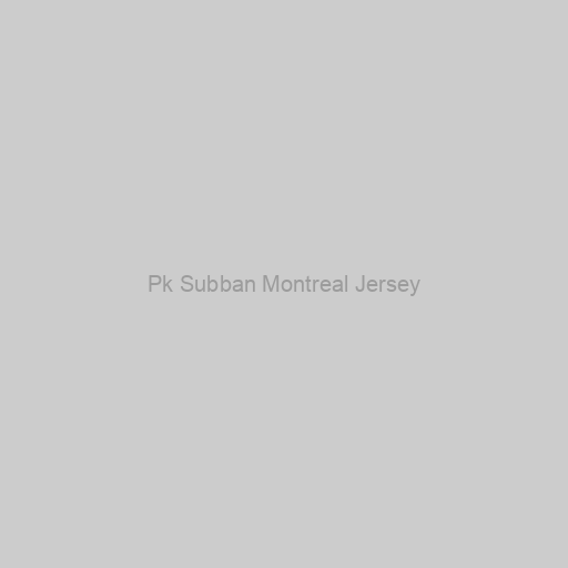 Pk Subban Montreal Jersey