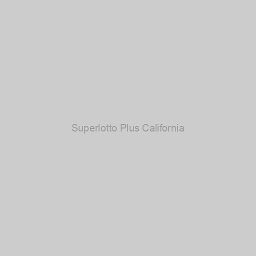 Superlotto Plus California