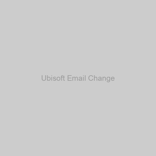 Ubisoft Email Change