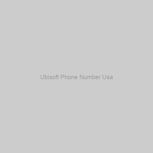 Ubisoft Phone Number Usa