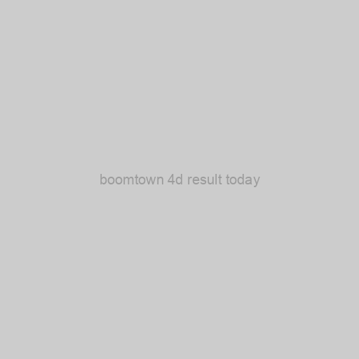 Boomtown 4d Result Today