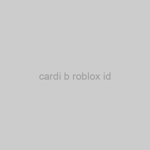 Cardi B Roblox Id