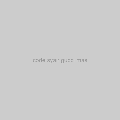 Code Syair Gucci Mas