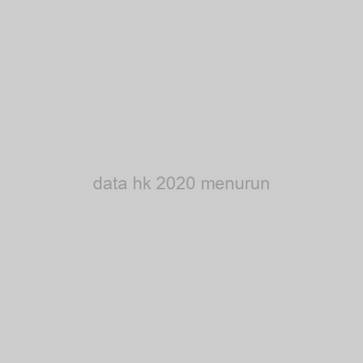 Data Hk 2020 Menurun