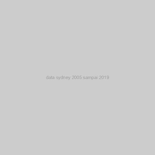 Data Sydney 2005 Sampai 2019