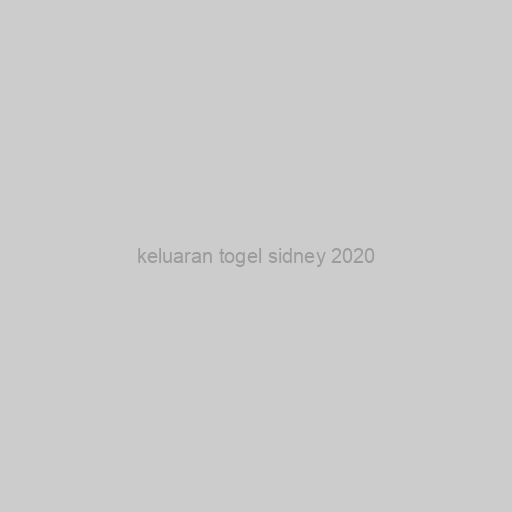 Keluaran Togel Sidney 2020