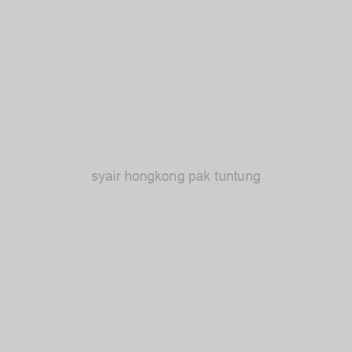 Syair Hongkong Pak Tuntung