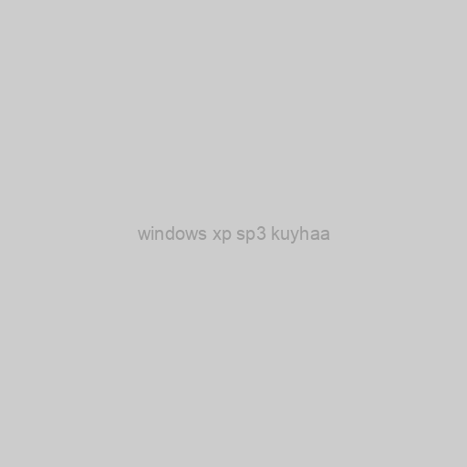 Windows Xp Sp3 Kuyhaa