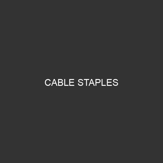 Cable Staples