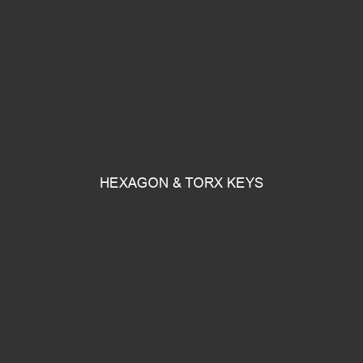 Hexagon & Torx Keys