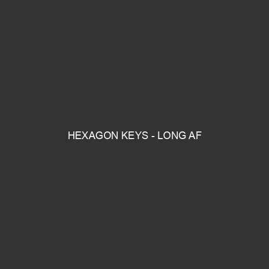Hexagon Keys - Long AF
