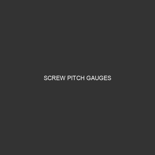 Screw Pitch Gauges