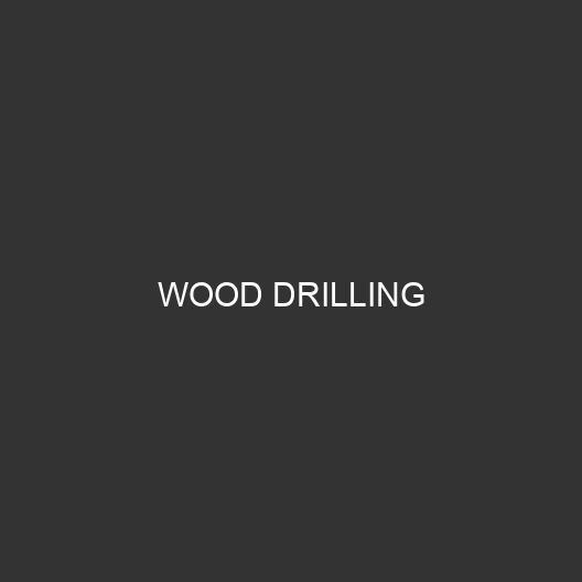 Wood Drilling