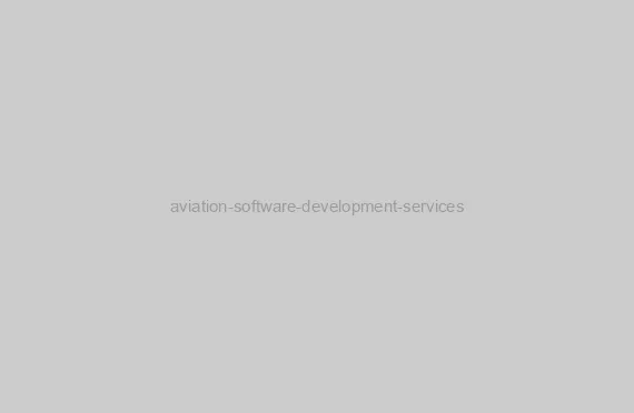aviation software development services