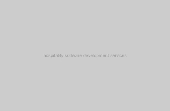 hospitality software development services