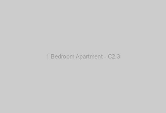 1 Bedroom Apartment - C2.3
