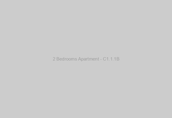 2 Bedrooms Apartment - C1.1.1B