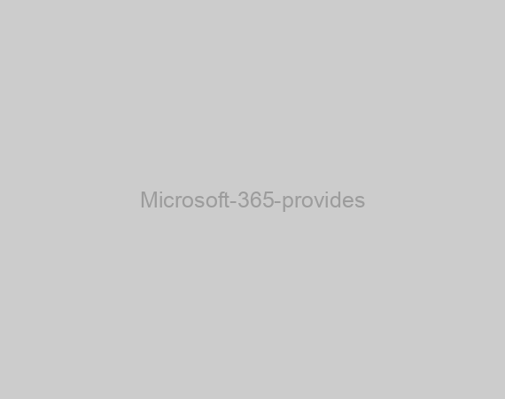 Microsoft 365 service provider