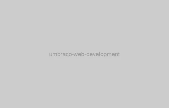 umbraco web development