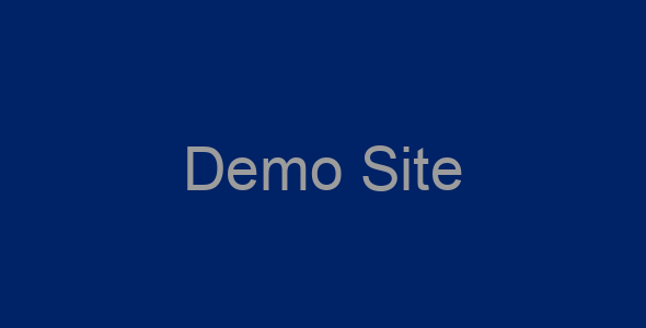 Demo Site