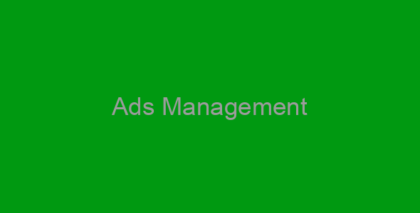 Ads Management
