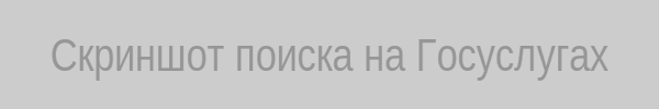 Пример поиска услуги