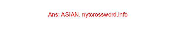 Filipino or Laotian NYT Crossword Clue