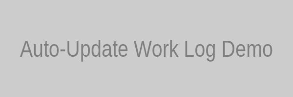 工作日志示意图