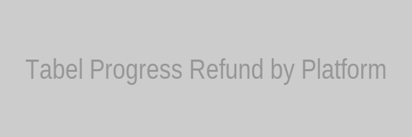 Ilustrasi tabel progress refund per platform