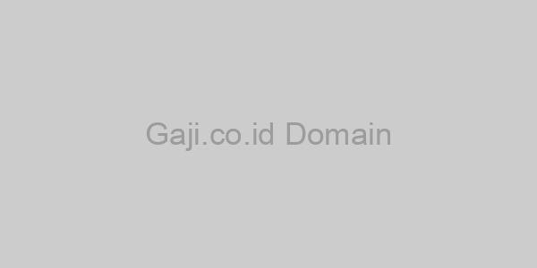 Domain Gaji.co.id