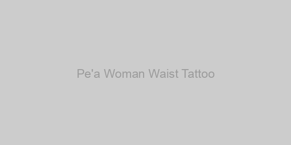 Pe'a Waist Tattoo