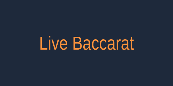 Live Baccarat