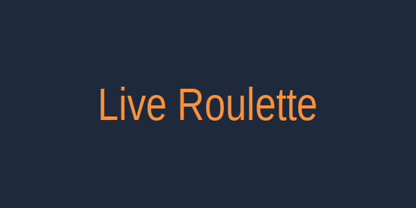Live Roulette