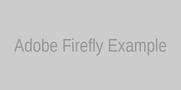 Adobe Firefly AI image example