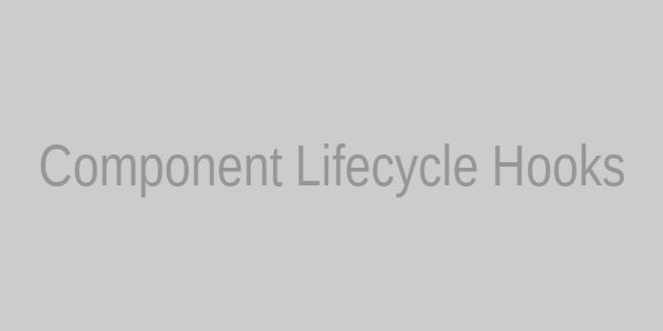 component lifecycle diagram