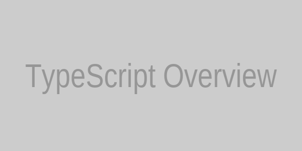 typescript overview